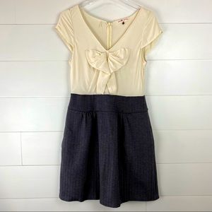 Rebecca Taylor silk wool sheath dress 8